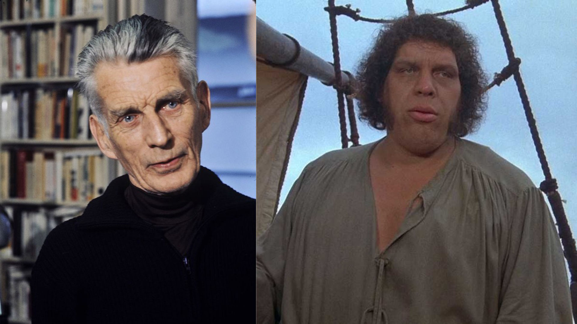 Samuel Beckett and Andre the Giant